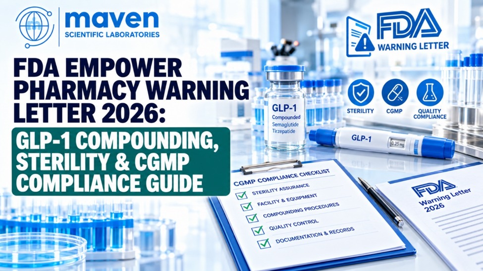 FDA Empower Pharmacy Warning Letter 2026: GLP-1 Compounding, Sterility & CGMP Compliance Guide