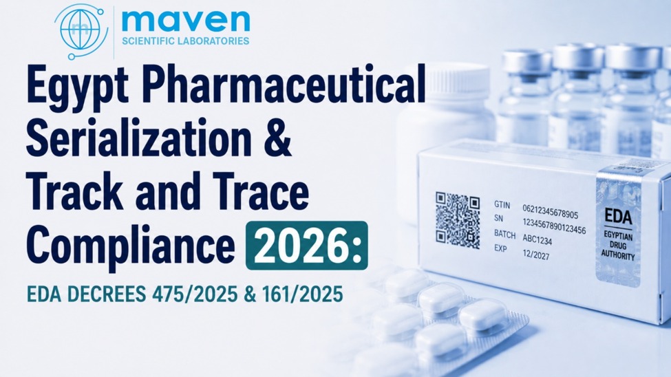Egypt Pharmaceutical Serialization & Track and Trace Compliance 2026: EDA Decrees 475/2025 & 161/2025