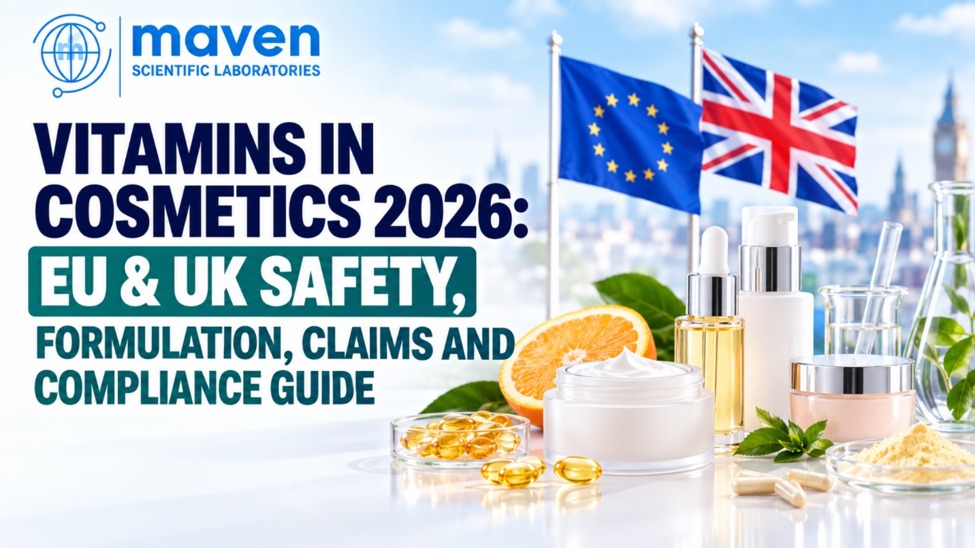 Vitamins in Cosmetics 2026: EU & UK Safety, Formulation, Claims and Compliance Guide