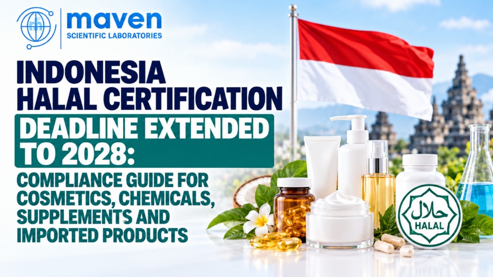 Indonesia Halal Certification Deadline Extended to 2028: Compliance Guide for Cosmetics, Chemicals, Supplements and Imported Products