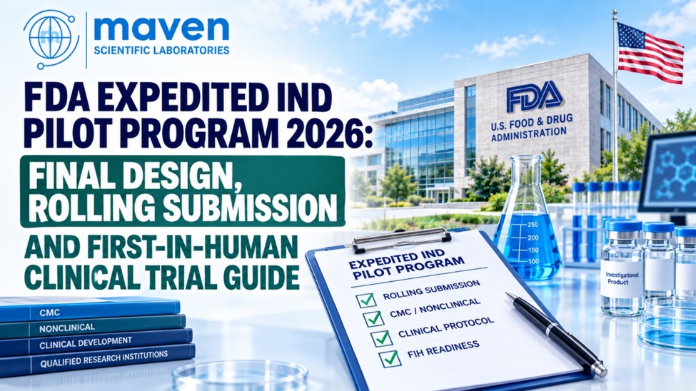 FDA Expedited IND Pilot Program 2026: Final Design, Rolling Submission and First-in-Human Clinical Trial Guide