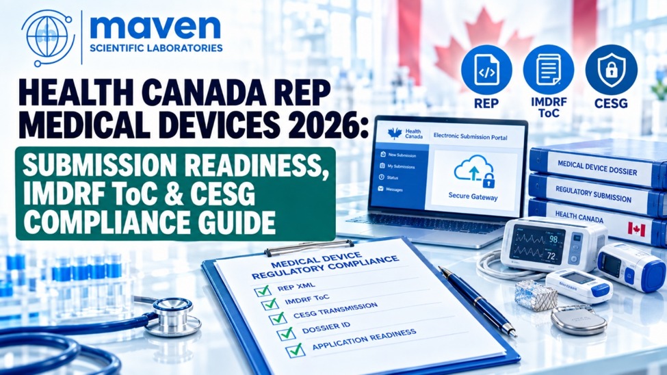 Health Canada REP Medical Devices 2026: Submission Readiness, IMDRF ToC & CESG Compliance Guide