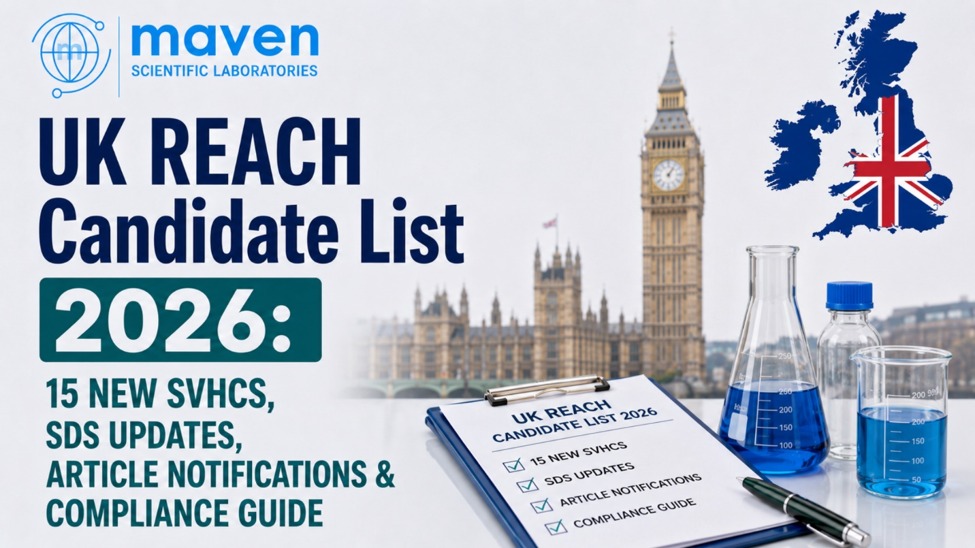 UK REACH Candidate List 2026: 15 New SVHCs, SDS Updates, Article Notifications & Compliance Guide