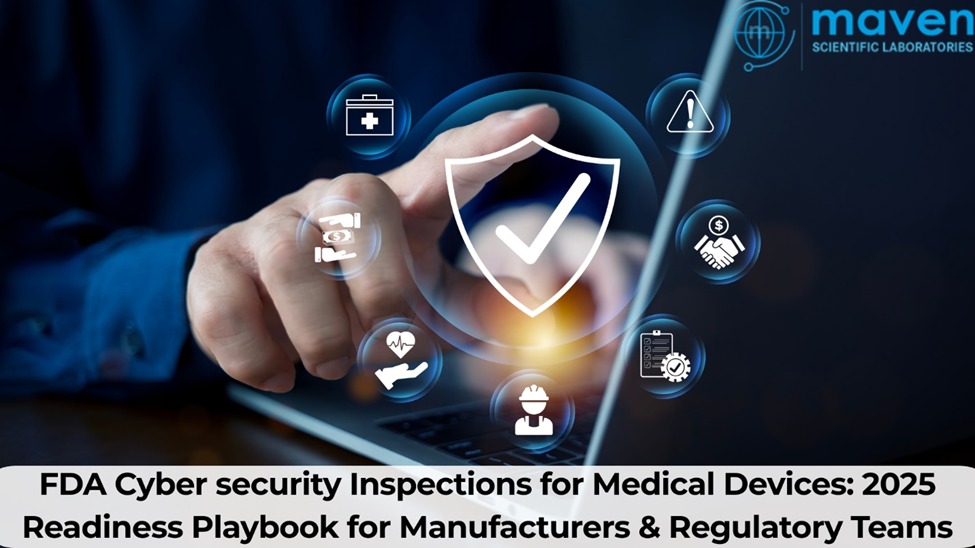 FDA Cybersecurity Inspections For Medical Devices: 2025 Readiness Playbook For Manufacturers & Regulatory Teams