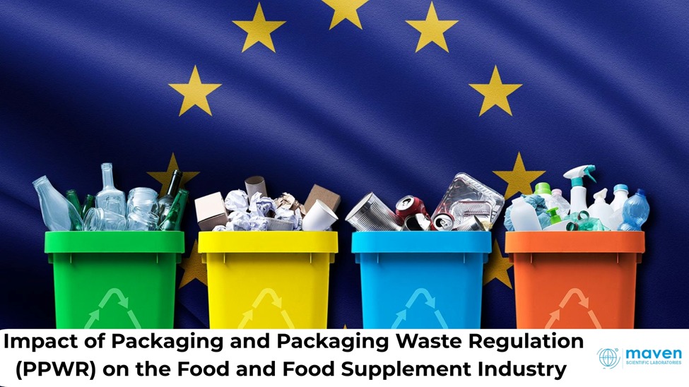 Impact of Packaging and Packaging Waste Regulation (PPWR) on the Food and Food Supplement Industry