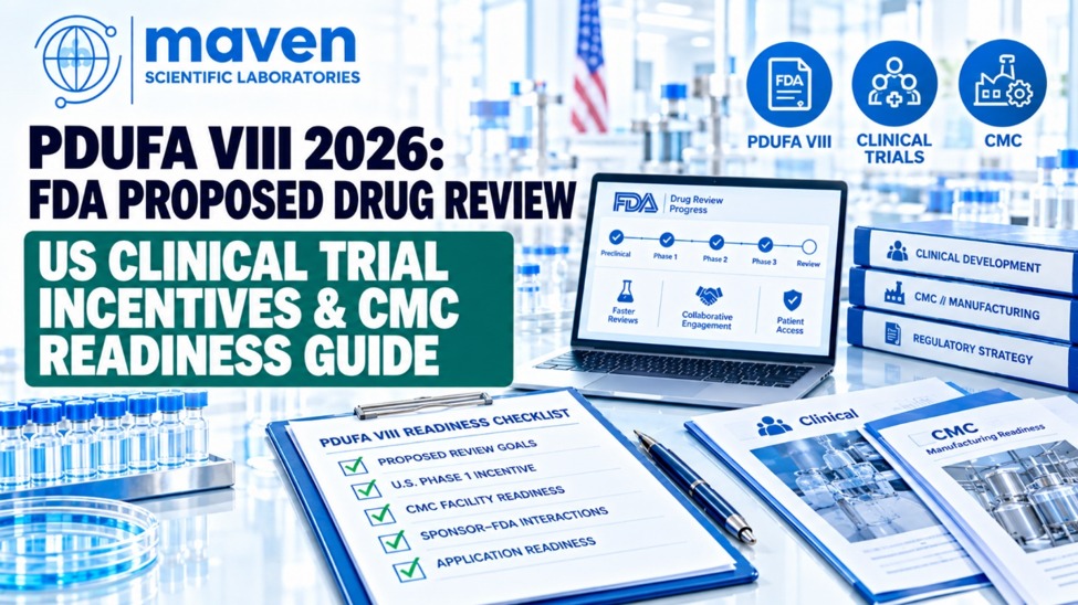 PDUFA VIII 2026: FDA Proposed Drug Review, US Clinical Trial Incentives & CMC Readiness Guide