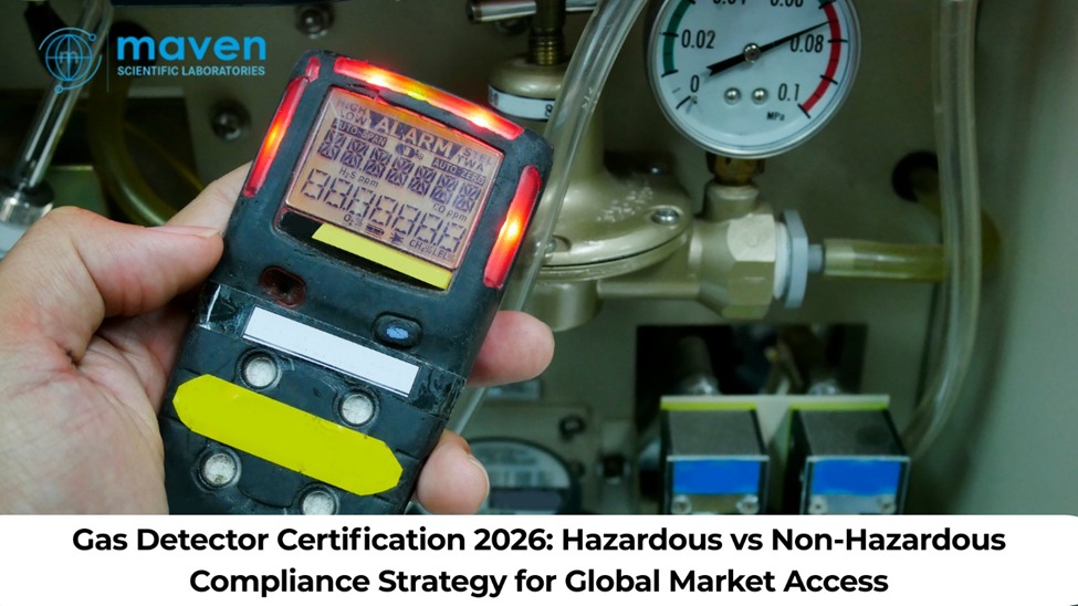 Gas Detector Certification 2026: Hazardous Vs Non-Hazardous Compliance Strategy For Global Market Access