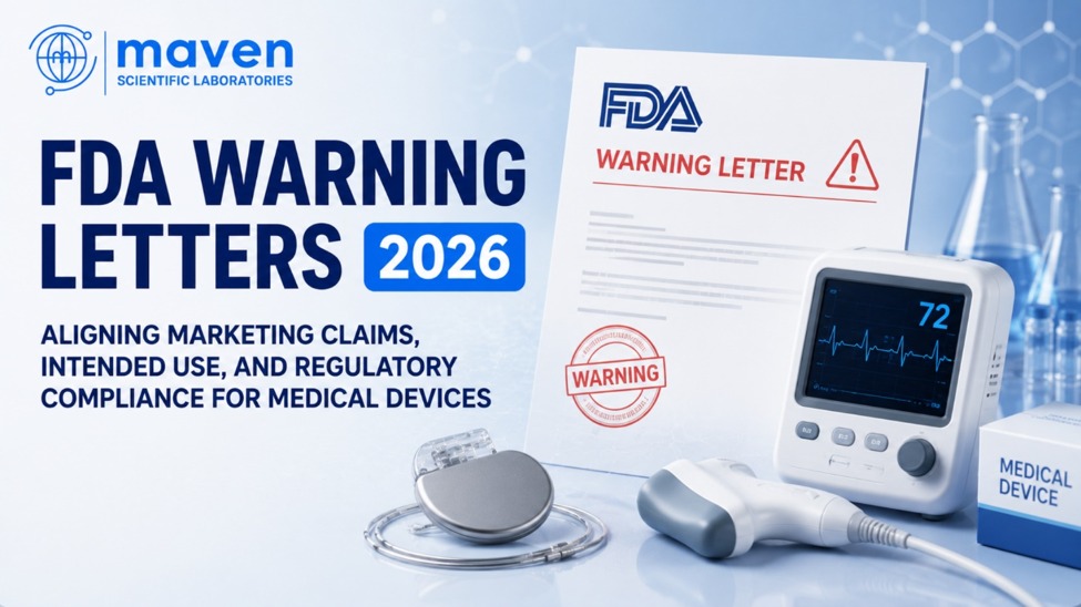 FDA Warning Letters 2026: Aligning Marketing Claims, Intended Use, and Regulatory Compliance for Medical Devices