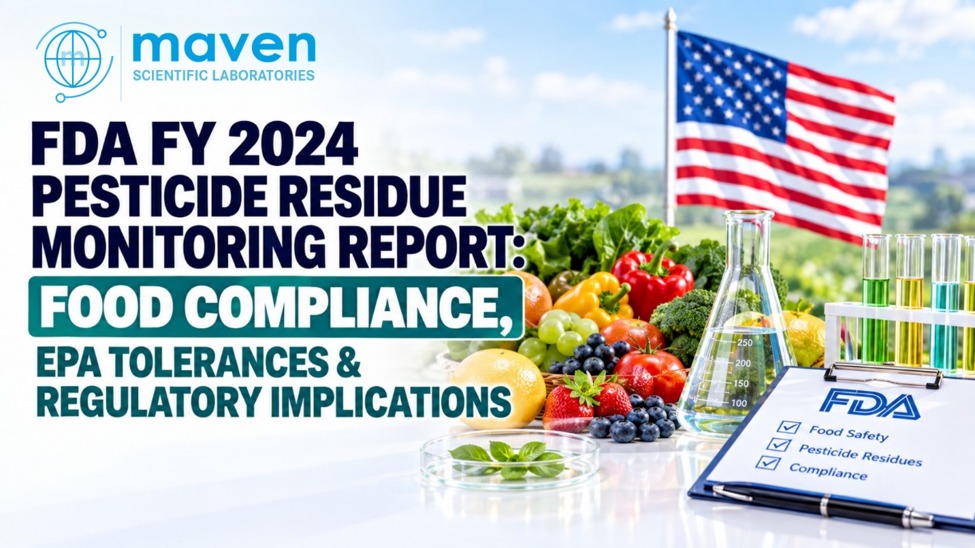 FDA FY 2024 Pesticide Residue Monitoring Report: Food Compliance, EPA Tolerances & Regulatory Implications