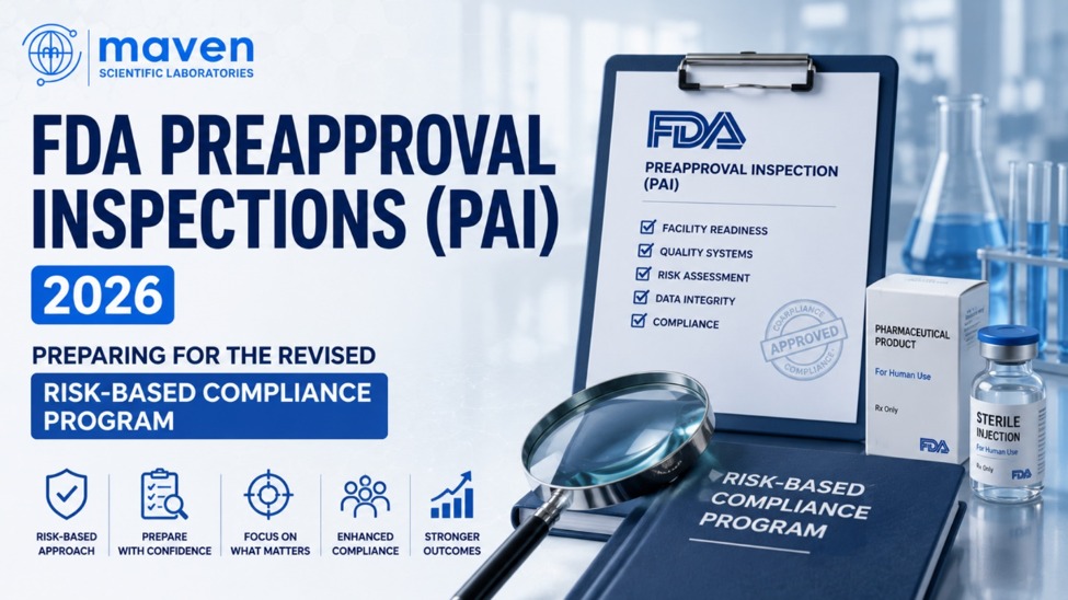 FDA Preapproval Inspections (PAI) 2026: Preparing for the Revised Risk-Based Compliance Program