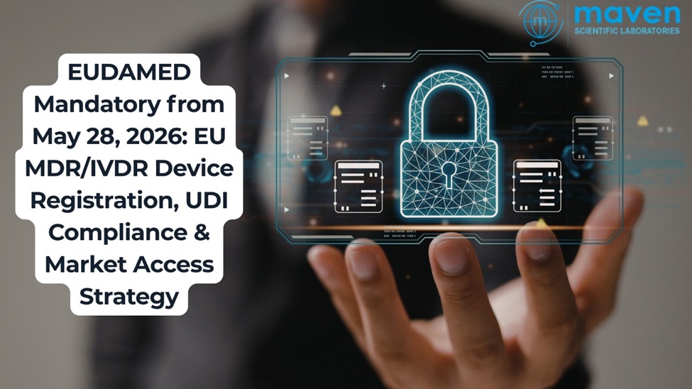 EUDAMED Mandatory From May 28, 2026: EU MDR/IVDR Device Registration, UDI Compliance & Market Access Strategy