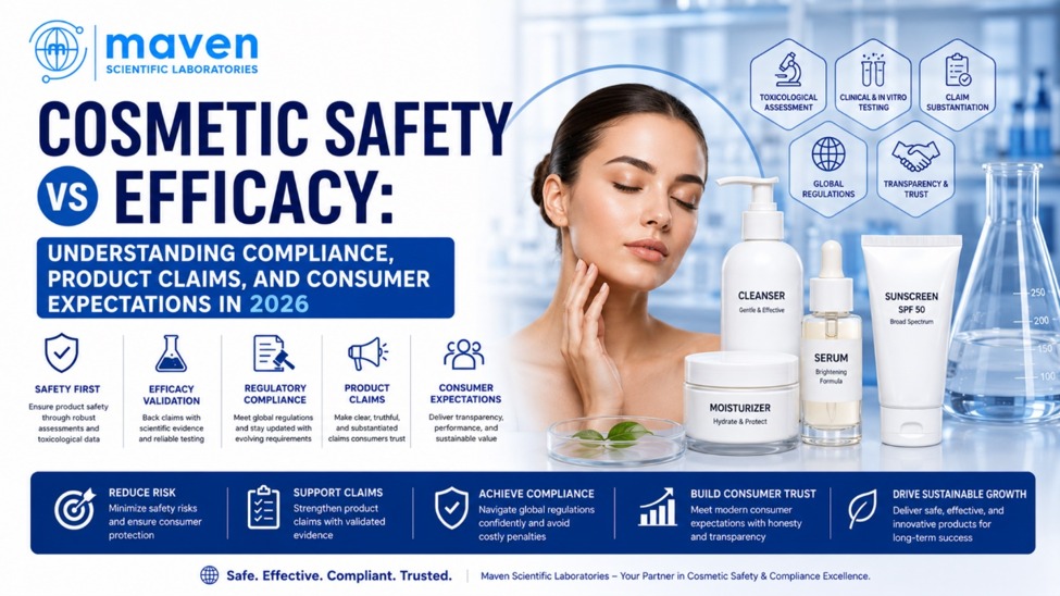 Cosmetic Safety Vs Efficacy: Understanding Compliance, Product Claims, And Consumer Expectations In 2026
