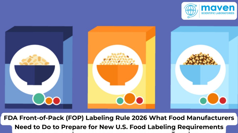 FDA Front-of-Pack (FOP) Labeling Rule 2026: What Food Manufacturers Need To Do To Prepare For New U.S. Food Labeling Requirements