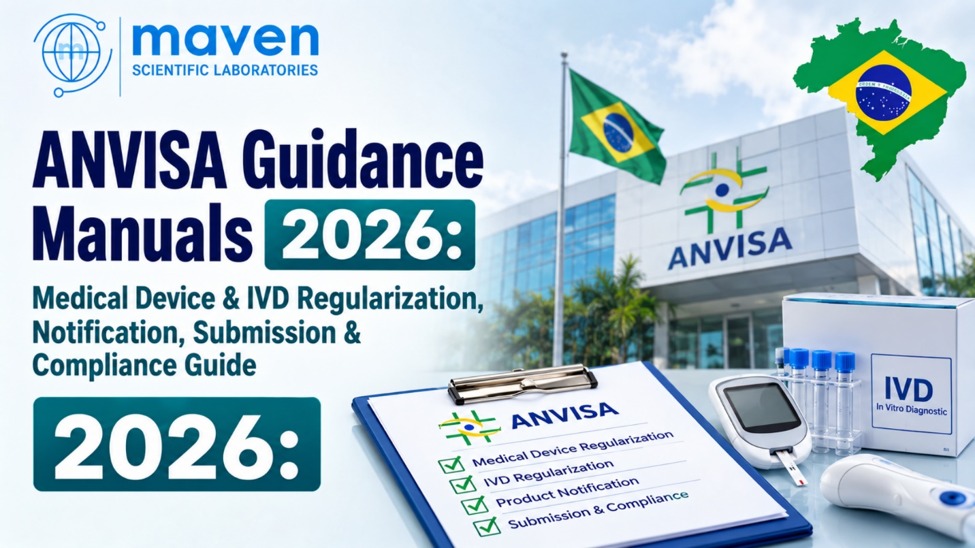 ANVISA Guidance Manuals 2026: Medical Device & IVD Regularization, Notification, Submission & Compliance Guide