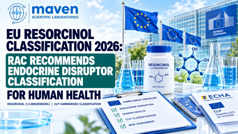 EU Resorcinol Classification 2026: RAC Recommends Endocrine Disruptor Classification For Human Health