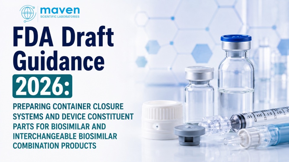 FDA Draft Guidance 2026: Preparing Container Closure Systems And Device Constituent Parts For Biosimilar And Interchangeable Biosimilar Combination Products